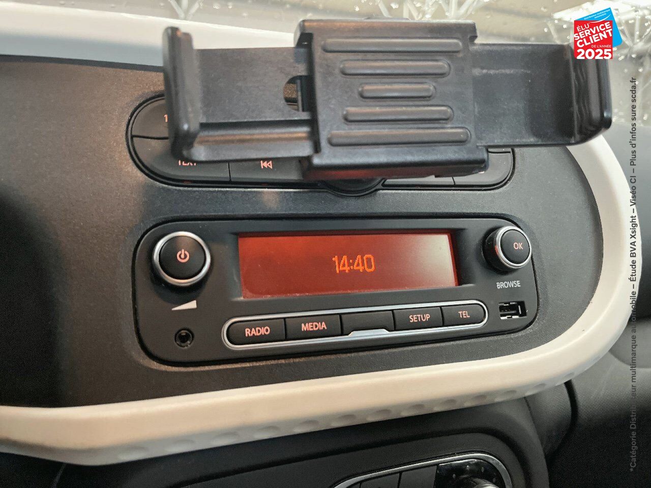 Véhicule d'occasion RENAULT TWINGO E-TECH ELECTRIC EQUILIBRE R80 ACHAT INTEGRAL chez Renault Belfort