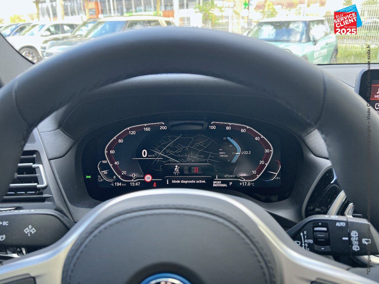 Véhicule d'occasion BMW IX3 M SPORT 286CH IMPRESSIVE chez Hyundai Epernay