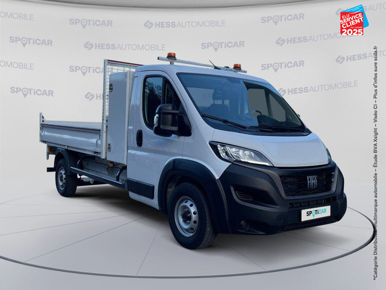 Véhicule d'occasion FIAT DUCATO BENNE 3.5 L H3-POWER 140CH MAXI HEAVY DUTY BENNE ACIER + GRAND COFFRE chez Hyundai Chalons
