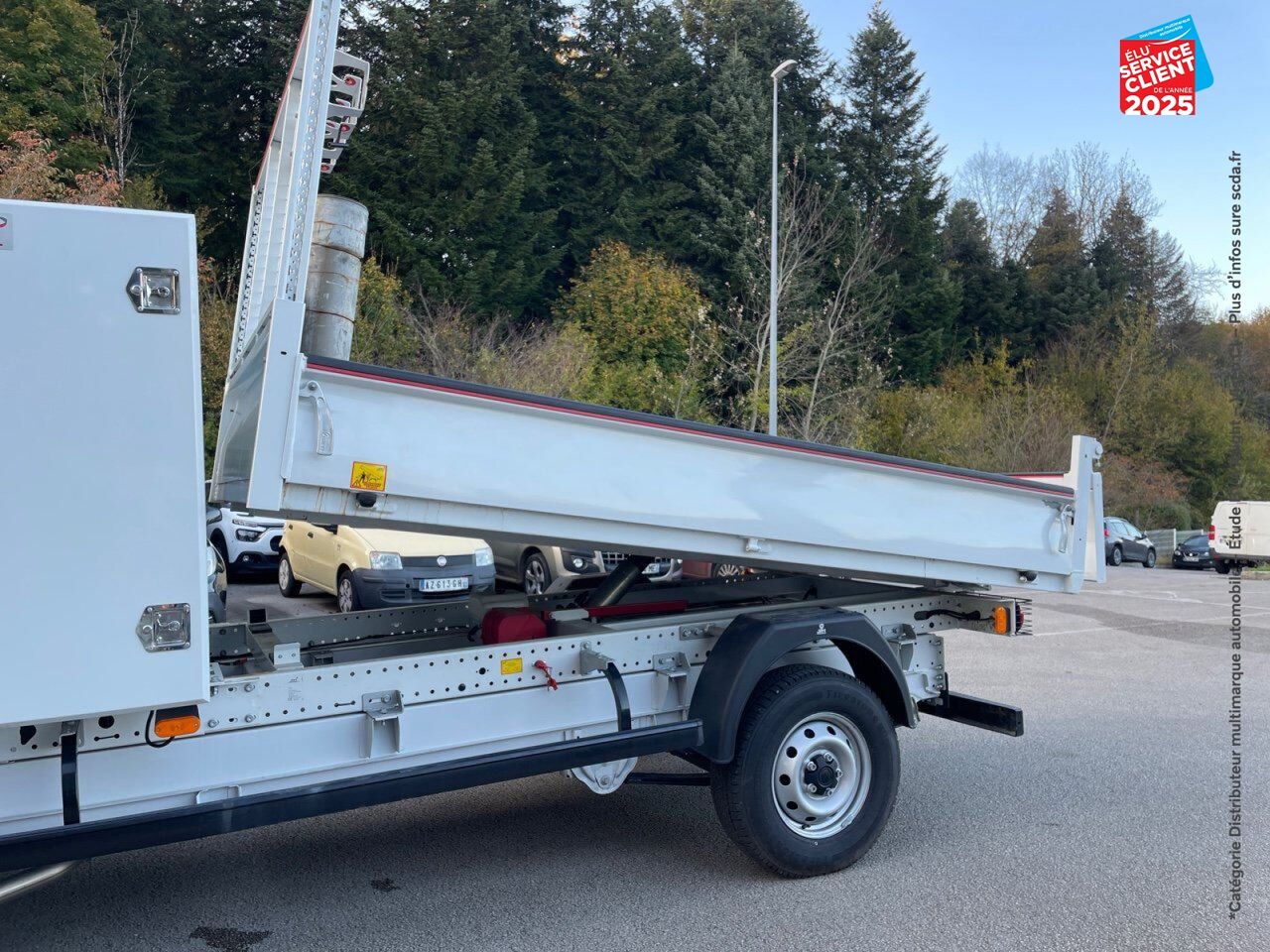 Véhicule d'occasion FIAT DUCATO BENNE 3.5 L H3-POWER 140CH MAXI HEAVY DUTY BENNE ACIER + GRAND COFFRE chez Hyundai Chalons