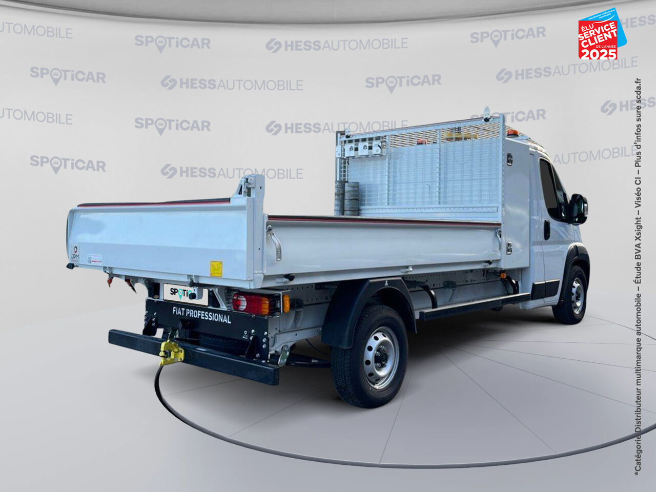 Véhicule d'occasion FIAT DUCATO BENNE 3.5 L H3-POWER 140CH MAXI HEAVY DUTY BENNE ACIER + GRAND COFFRE chez Hyundai Chalons
