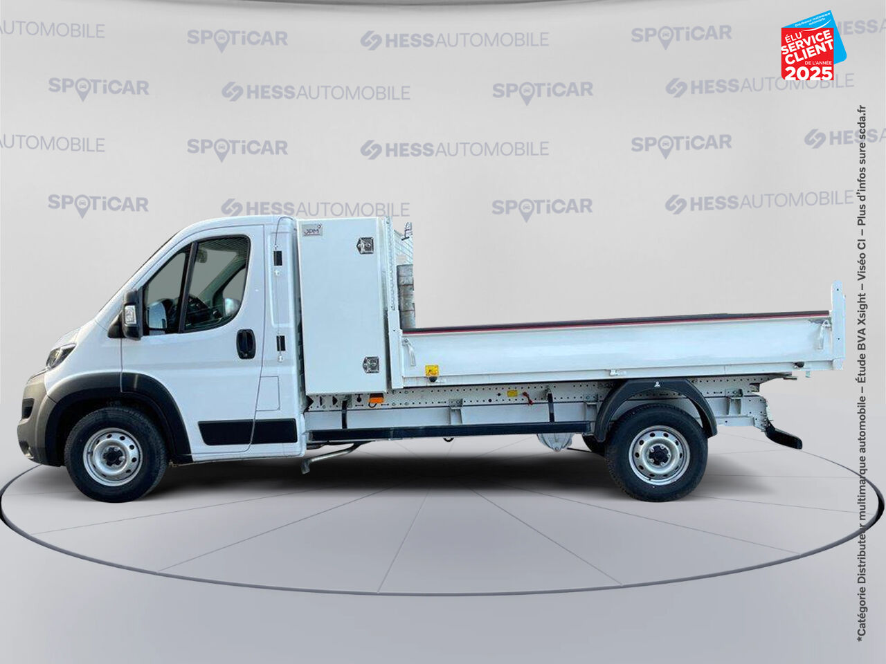 Véhicule d'occasion FIAT DUCATO BENNE 3.5 L H3-POWER 140CH MAXI HEAVY DUTY BENNE ACIER + GRAND COFFRE chez Hyundai Chalons