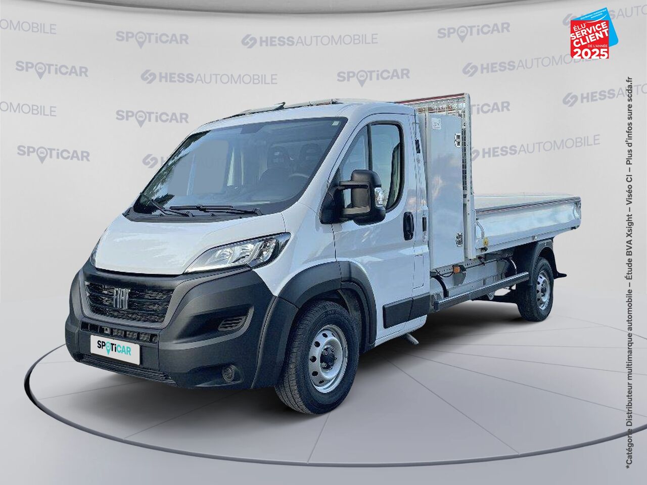 Véhicule d'occasion FIAT DUCATO BENNE 3.5 L H3-POWER 140CH MAXI HEAVY DUTY BENNE ACIER + GRAND COFFRE chez Hyundai Chalons
