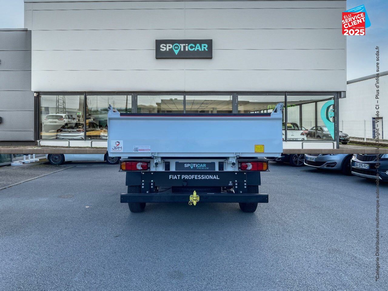 Véhicule d'occasion FIAT DUCATO BENNE 3.5 L H3-POWER 140CH MAXI HEAVY DUTY BENNE ACIER + GRAND COFFRE chez Hyundai Chalons