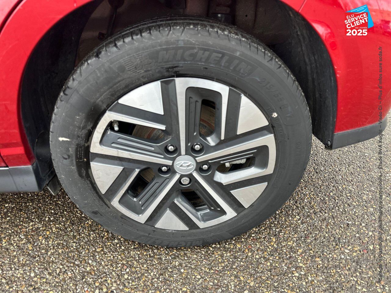 Véhicule d'occasion HYUNDAI KONA ELECTRIC 39KWH - 136CH INTUITIVE CAMERA chez Hyundai Chalons