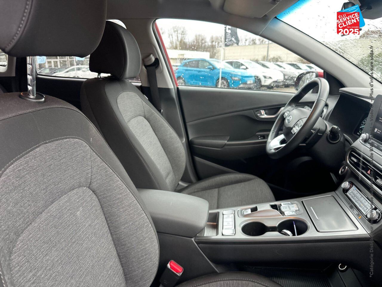 Véhicule d'occasion HYUNDAI KONA ELECTRIC 39KWH - 136CH INTUITIVE CAMERA chez Hyundai Chalons