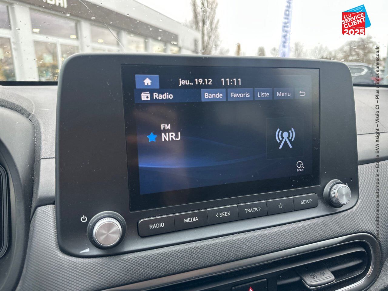 Véhicule d'occasion HYUNDAI KONA ELECTRIC 39KWH - 136CH INTUITIVE CAMERA chez Hyundai Chalons