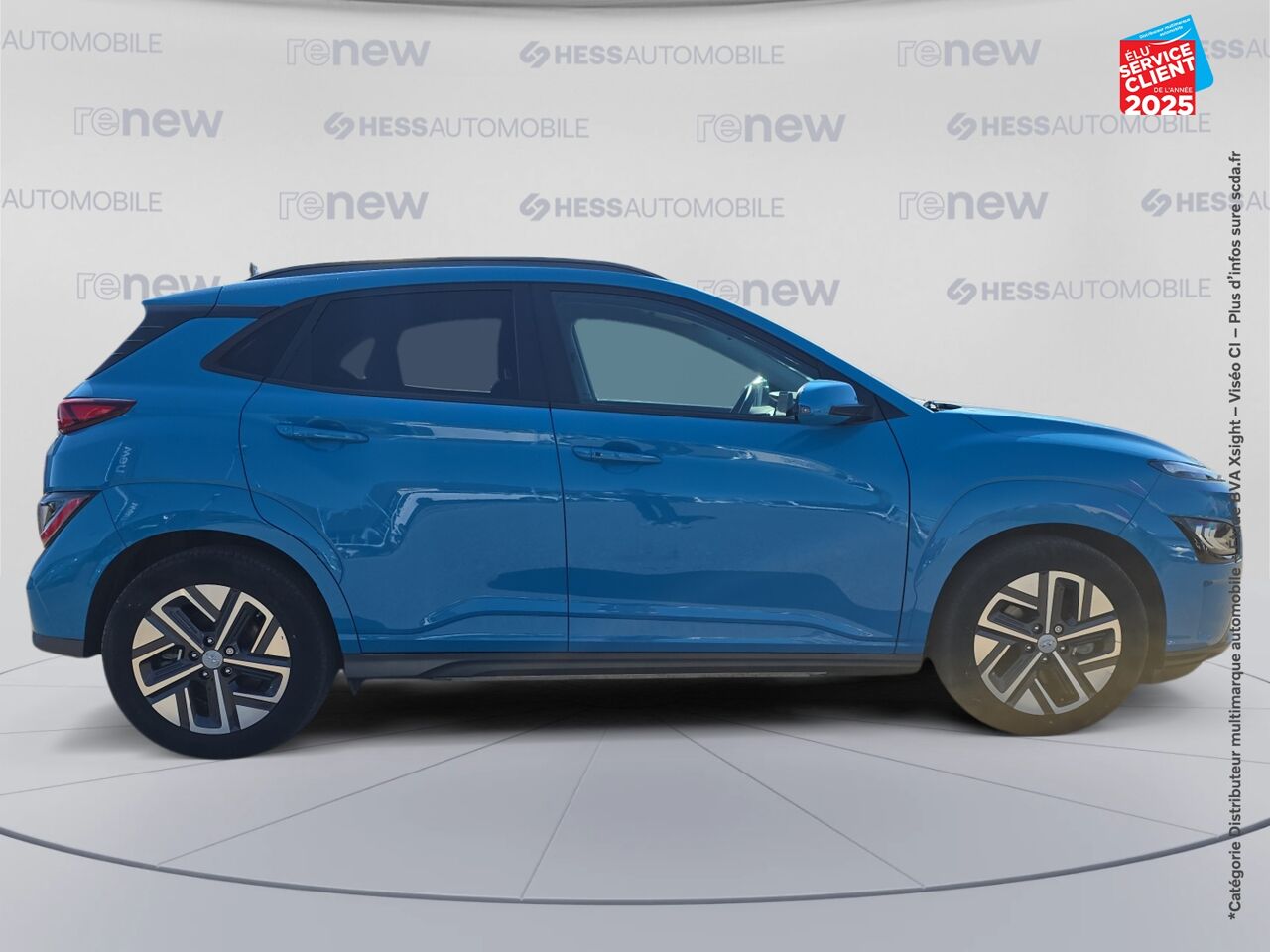 Véhicule d'occasion HYUNDAI KONA ELECTRIC 39KWH - 136CH CREATIVE chez Hyundai Colmar