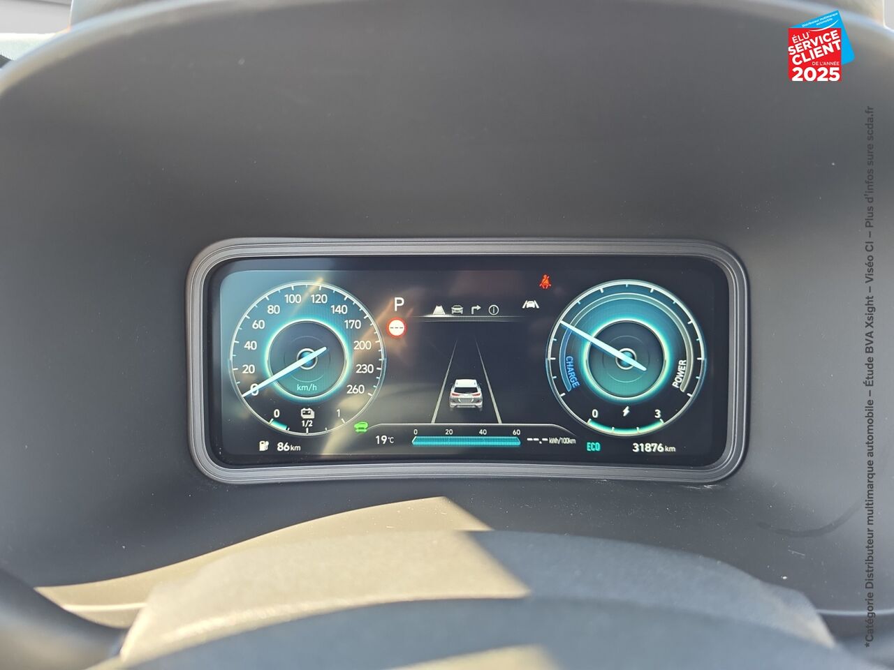Véhicule d'occasion HYUNDAI KONA ELECTRIC 39KWH - 136CH CREATIVE chez Hyundai Colmar