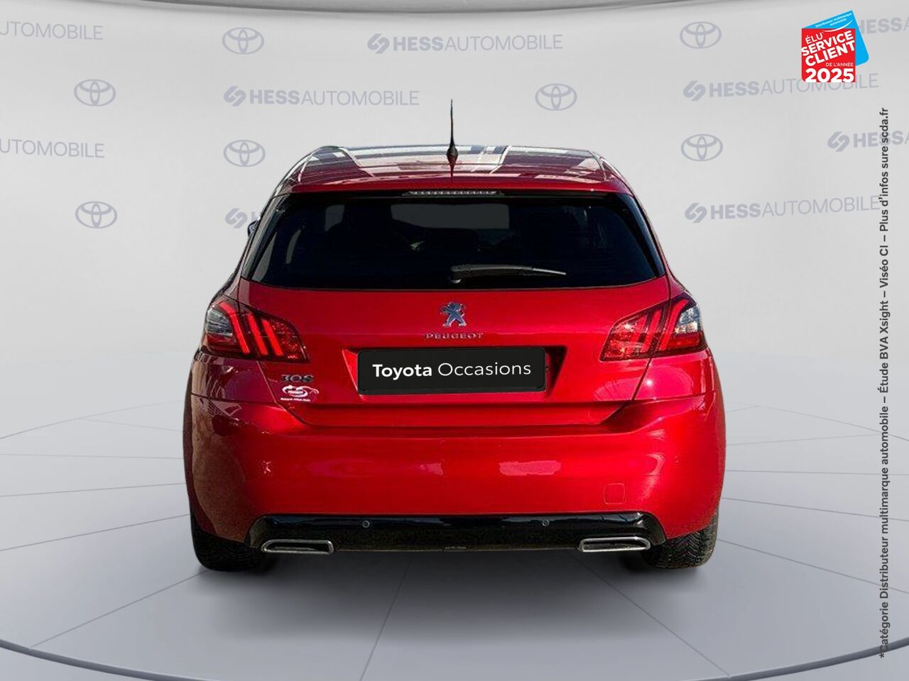 Véhicule d'occasion PEUGEOT 308 1.2 PURETECH 110CH E6.C SS STYLE 108G chez Renault Sélestat