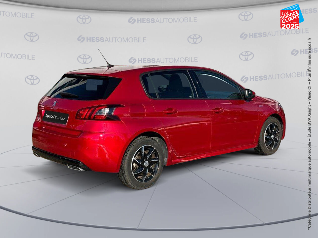 Véhicule d'occasion PEUGEOT 308 1.2 PURETECH 110CH E6.C SS STYLE 108G chez Renault Sélestat