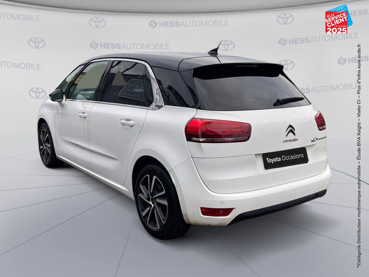 Véhicule d'occasion CITROEN C4 SPACETOURER PURETECH 130CH S/S ORIGINS EAT8 E6.D CAMERA CARPLAY chez Toyota Bar le Duc