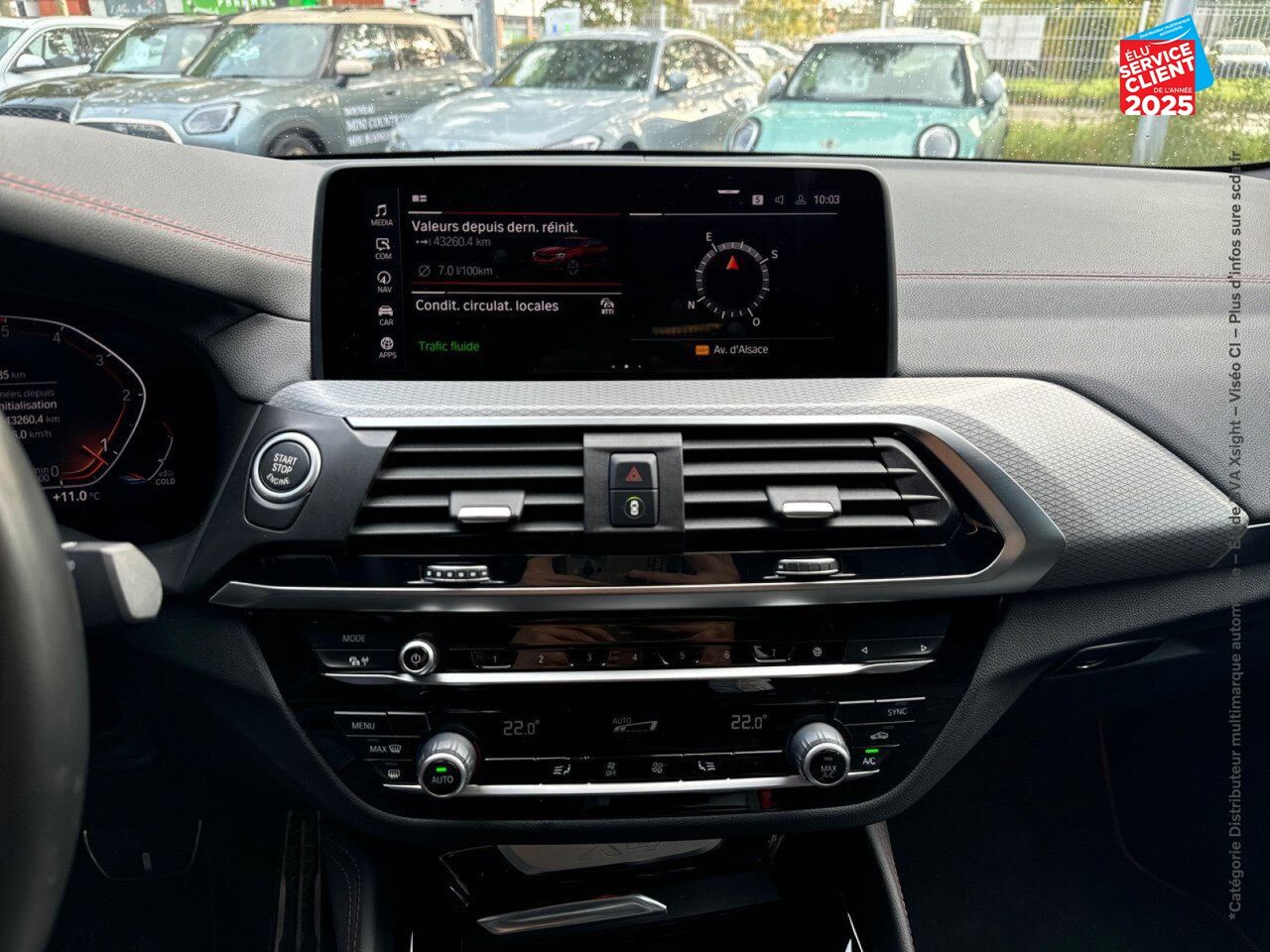 Véhicule d'occasion BMW X4 XDRIVE20D 190CH M SPORT 10CV chez BMW Lons le Saunier