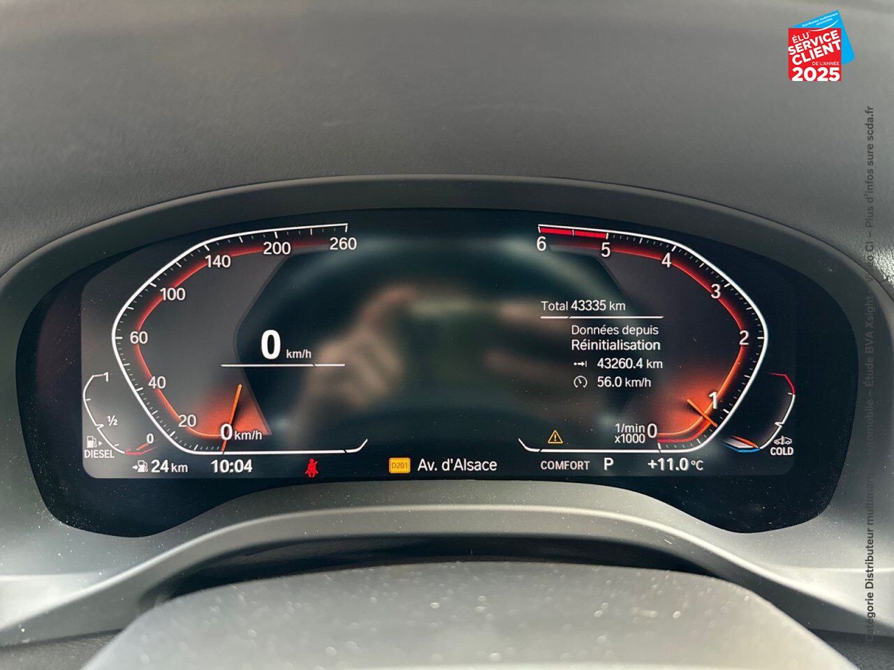 Véhicule d'occasion BMW X4 XDRIVE20D 190CH M SPORT 10CV chez BMW Lons le Saunier