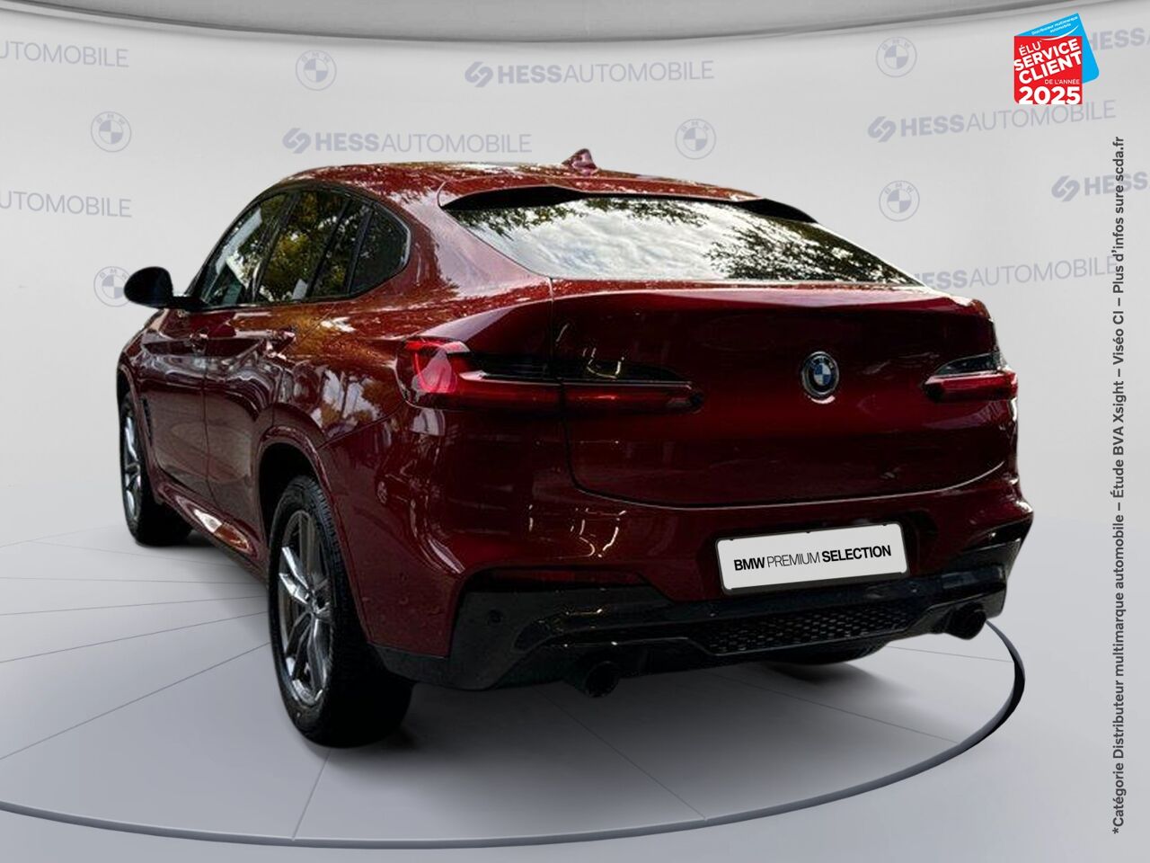 Véhicule d'occasion BMW X4 XDRIVE20D 190CH M SPORT 10CV chez BMW Lons le Saunier