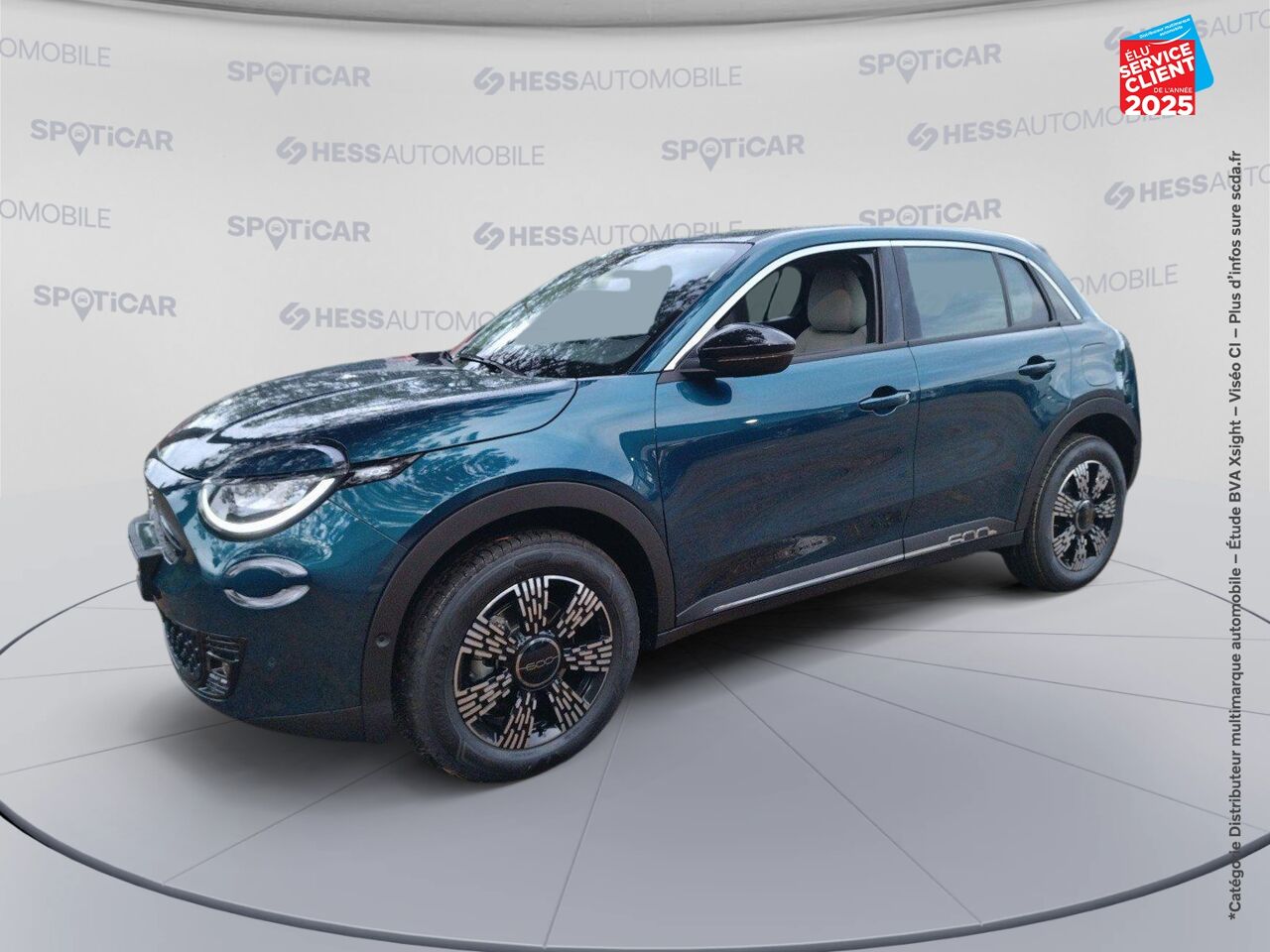 Véhicule d'occasion FIAT 600 1.2 HYBRID 136CH PACK CONFORT STYLE DCT6 chez Renault Colmar