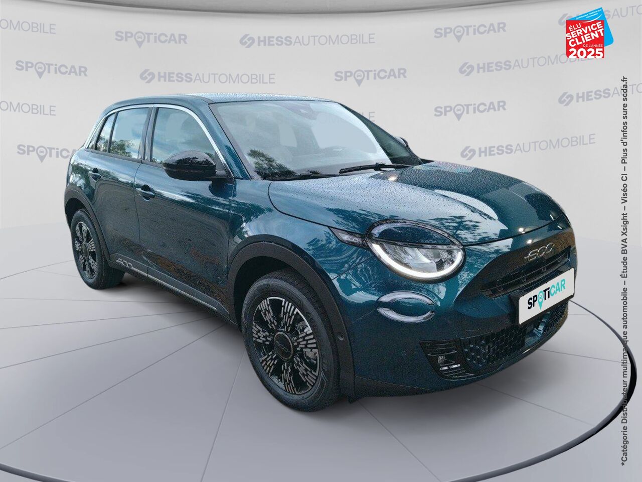 Véhicule d'occasion FIAT 600 1.2 HYBRID 136CH PACK CONFORT STYLE DCT6 chez Renault Colmar