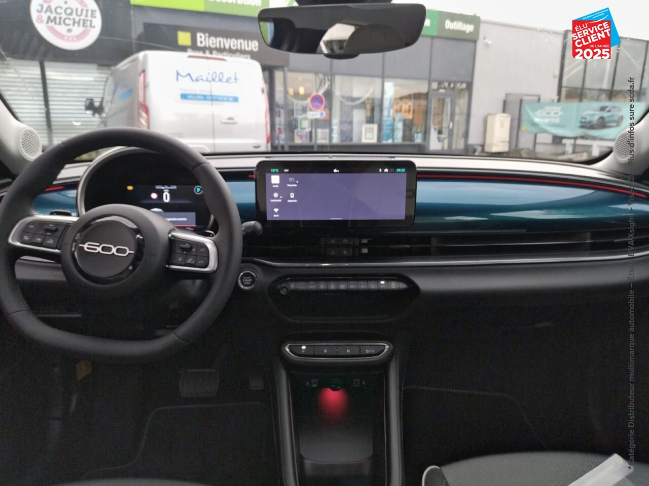 Véhicule d'occasion FIAT 600 1.2 HYBRID 136CH PACK CONFORT STYLE DCT6 chez Renault Colmar