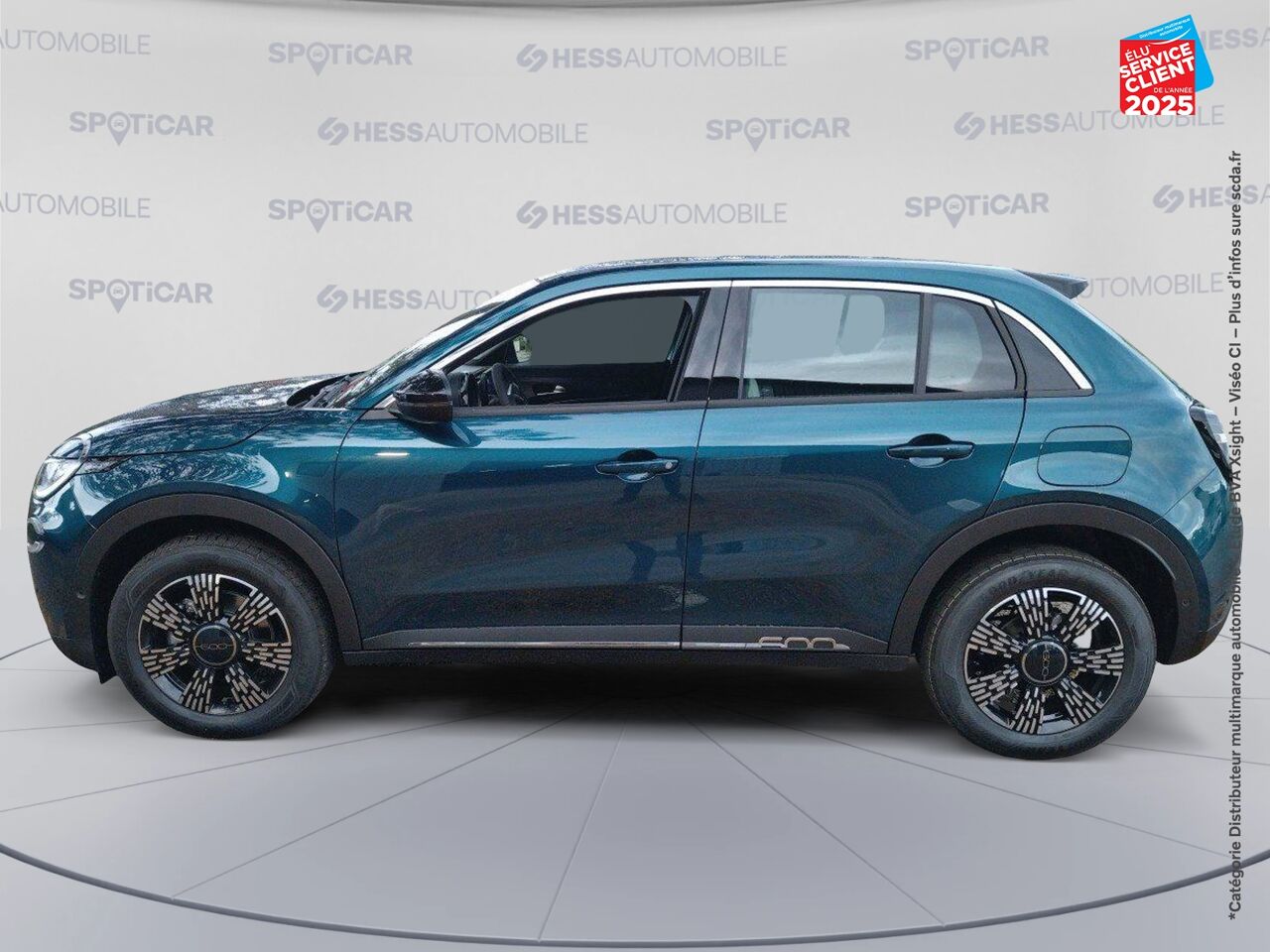 Véhicule d'occasion FIAT 600 1.2 HYBRID 136CH PACK CONFORT STYLE DCT6 chez Renault Colmar