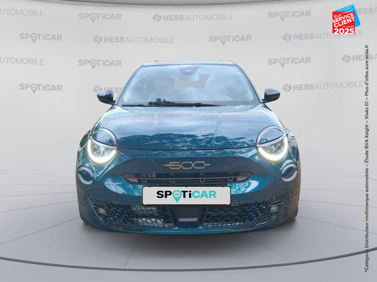 Véhicule d'occasion FIAT 600 1.2 HYBRID 136CH PACK CONFORT STYLE DCT6 chez Renault Colmar