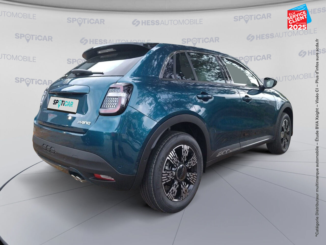 Véhicule d'occasion FIAT 600 1.2 HYBRID 136CH PACK CONFORT STYLE DCT6 chez Renault Colmar