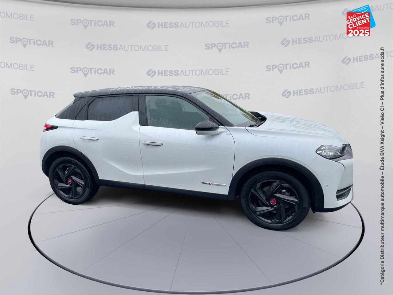 Véhicule d'occasion DS DS 3 CROSSBACK PURETECH 130CH PERFORMANCE LINE AUTOMATIQUE 7CV chez Renault Sélestat