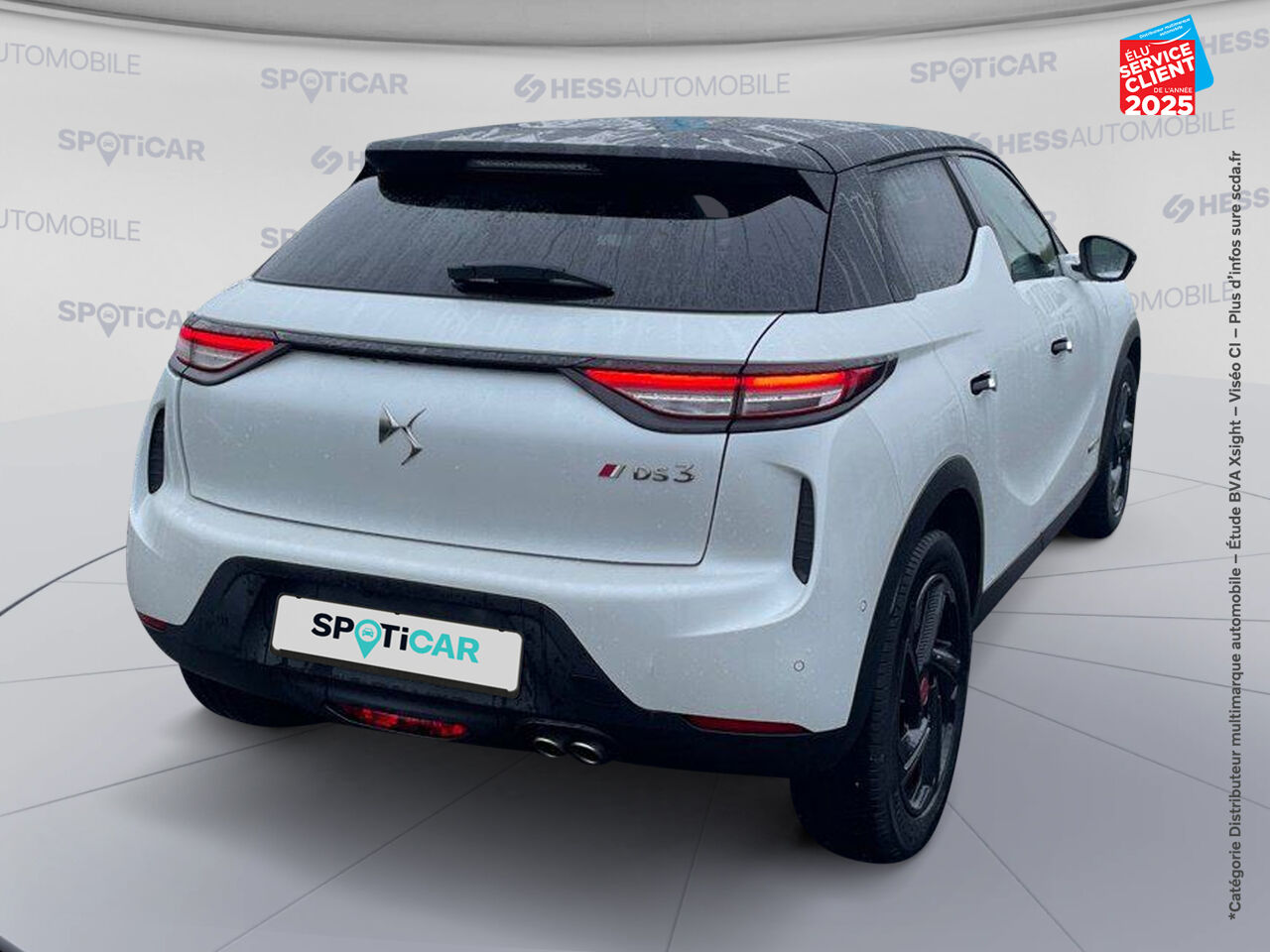 Véhicule d'occasion DS DS 3 CROSSBACK PURETECH 130CH PERFORMANCE LINE AUTOMATIQUE 7CV chez Renault Sélestat