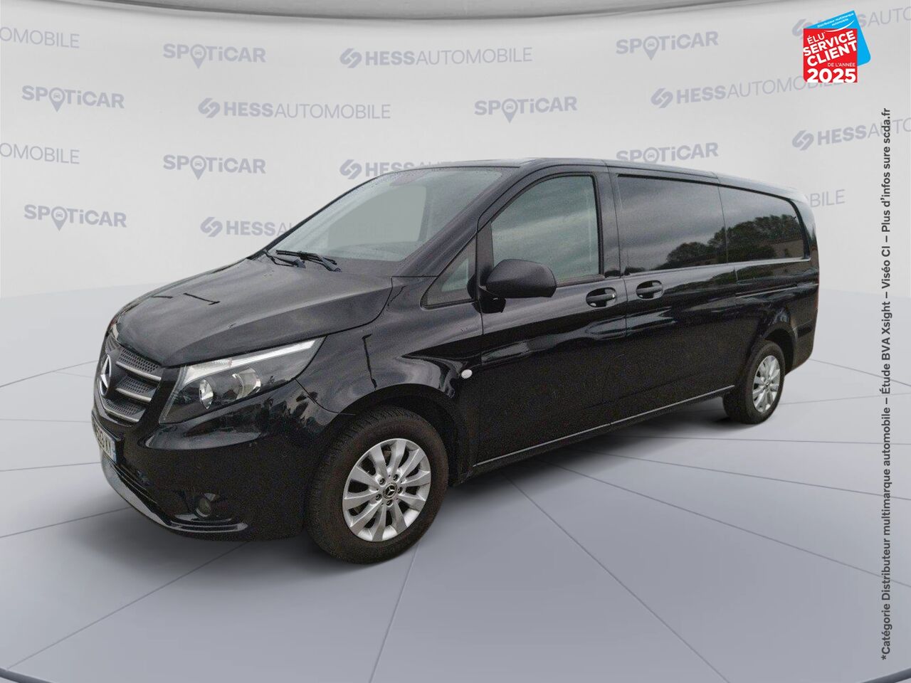 Véhicule d'occasion MERCEDES-BENZ VITO FG 116 CDI EXTRA-LONG SELECT E6 PROPULSION chez Volvo Epernay