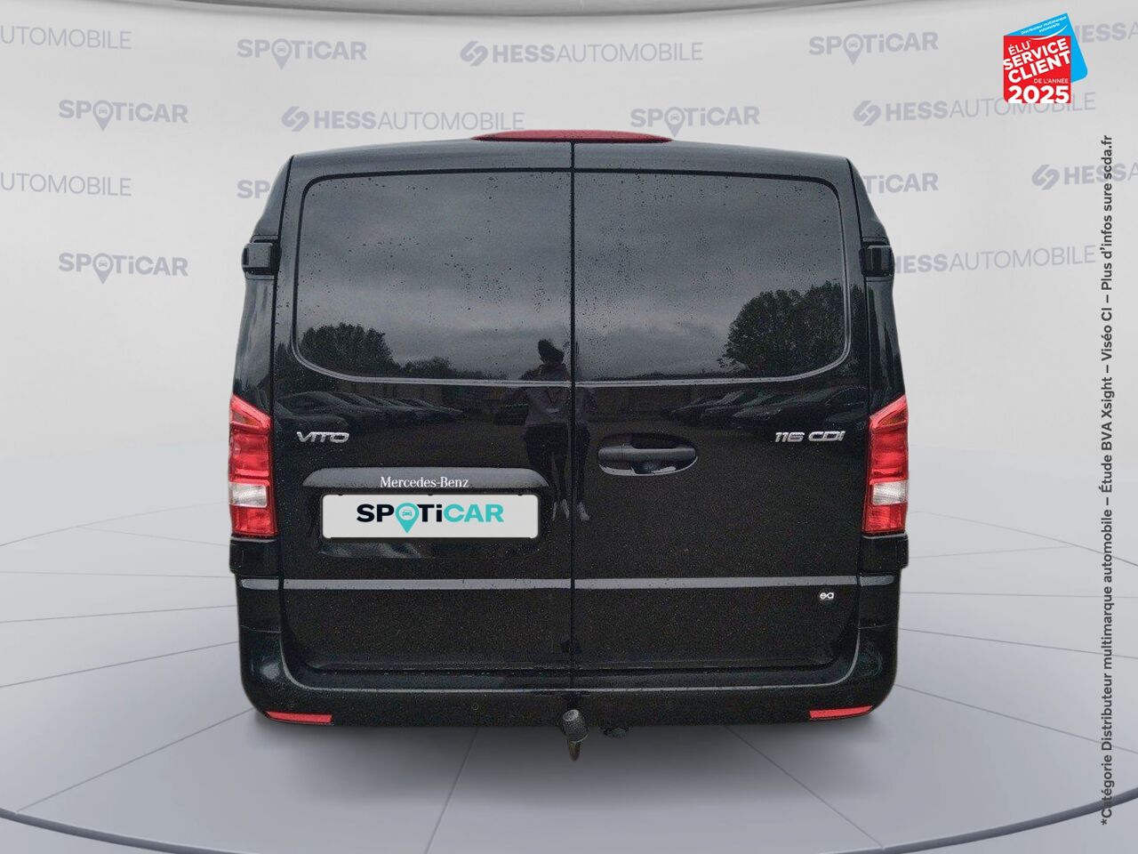 Véhicule d'occasion MERCEDES-BENZ VITO FG 116 CDI EXTRA-LONG SELECT E6 PROPULSION chez Volvo Epernay