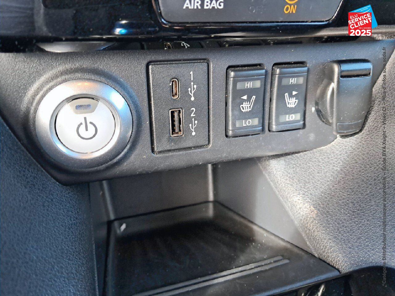 Véhicule d'occasion NISSAN LEAF 217CH 62KWH TEKNA 19.5 6CV chez Opel Verdun
