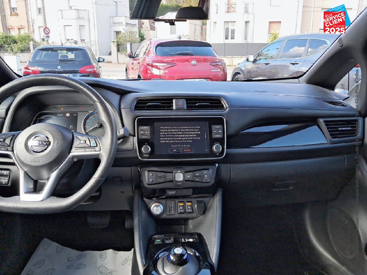 Véhicule d'occasion NISSAN LEAF 217CH 62KWH TEKNA 19.5 6CV chez Opel Verdun