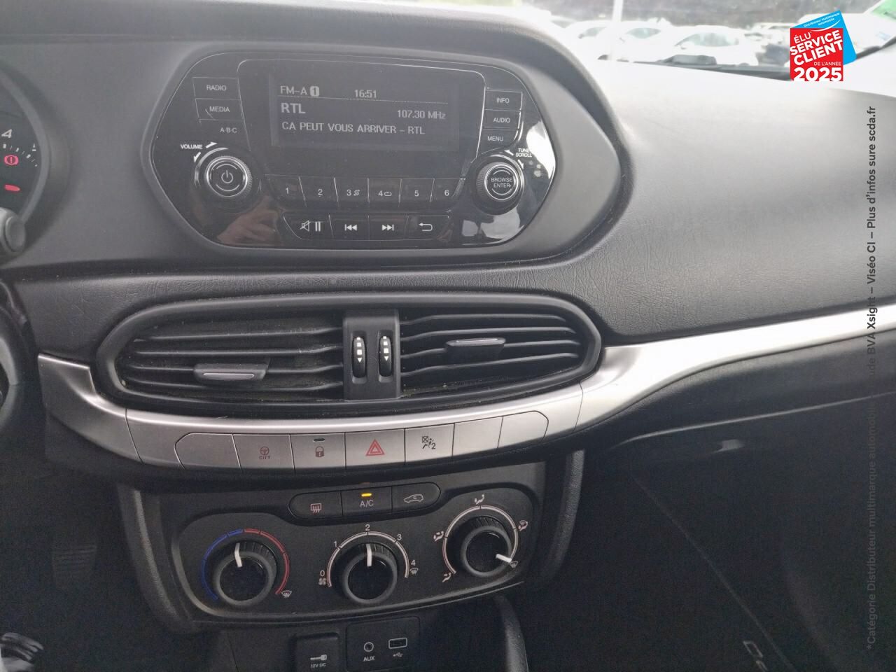 Véhicule d'occasion FIAT TIPO 1.4 95CH EASY 5P chez Nissan Belfort