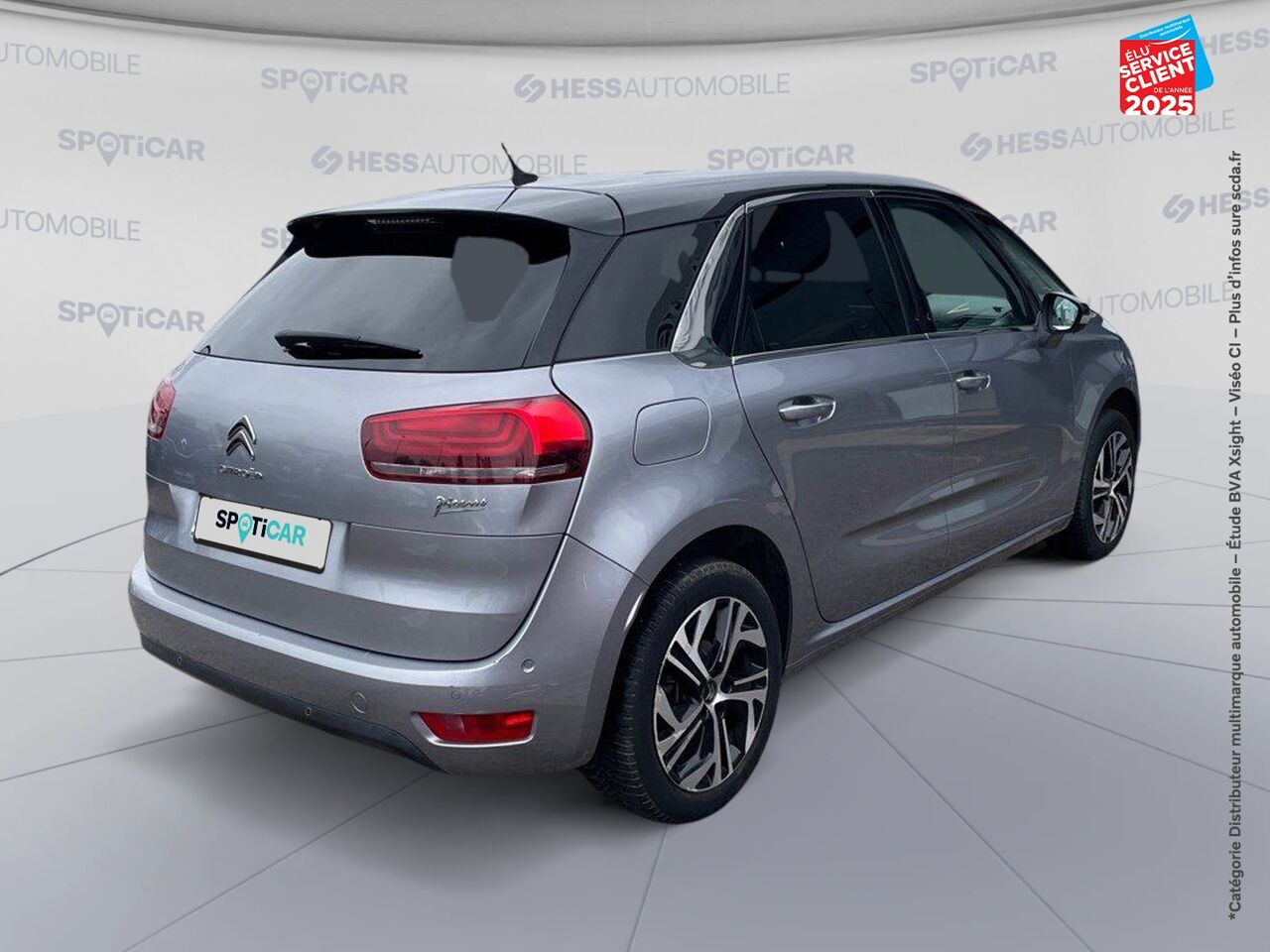 Véhicule d'occasion CITROEN C4 PICASSO PURETECH 130CH SHINE SS EAT6 chez Opel Bar le Duc