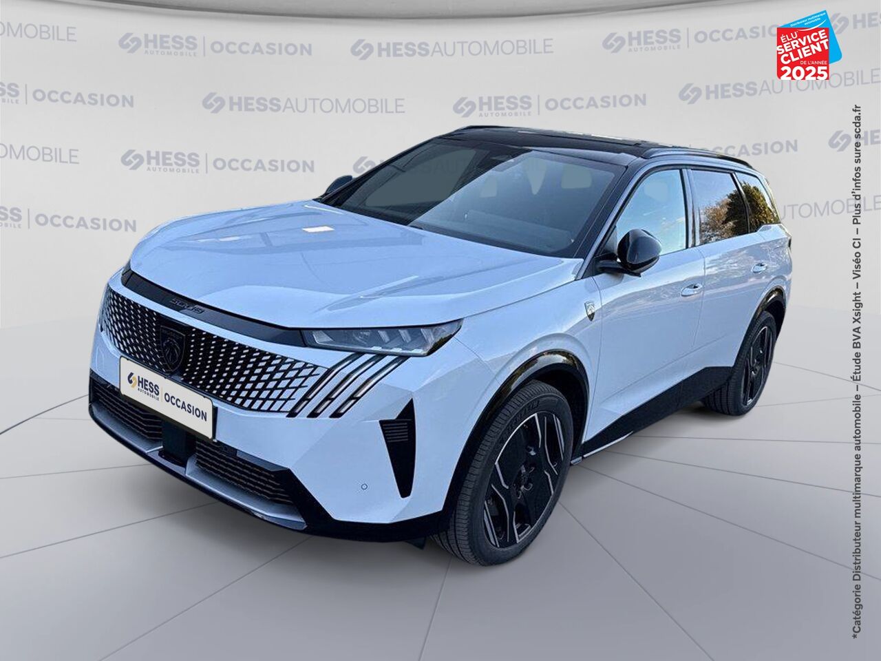 Véhicule d'occasion PEUGEOT 5008 ELECTRIQUE 210CH BATTERIE 73 KWH GT chez Dacia Strasbourg