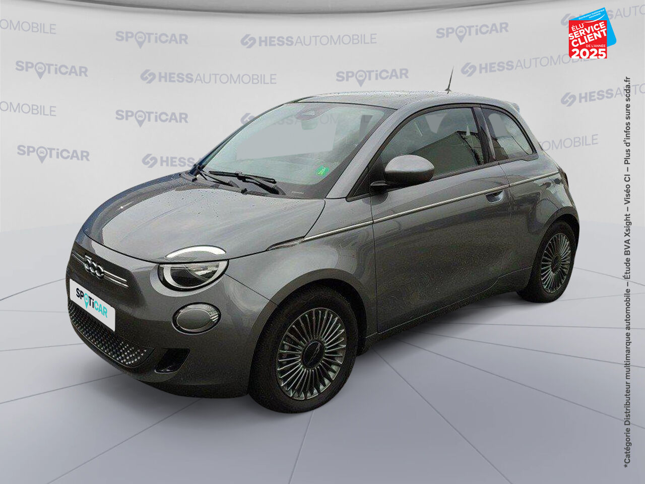 Véhicule d'occasion FIAT 500 E 118CH ICONE GPS RADAR AR chez Hyundai Epernay