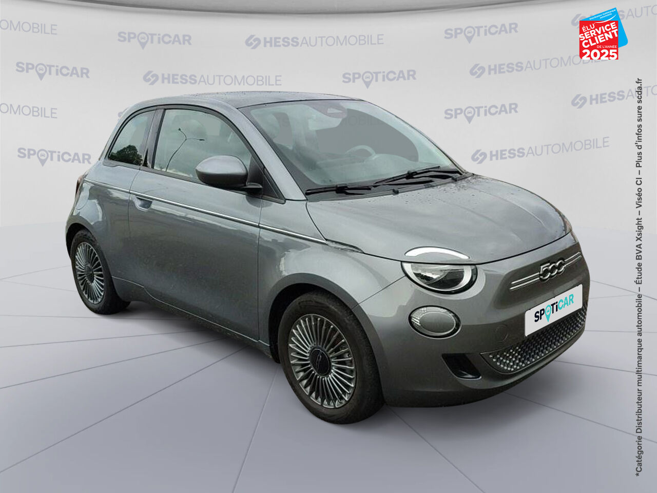 Véhicule d'occasion FIAT 500 E 118CH ICONE GPS RADAR AR chez Hyundai Epernay