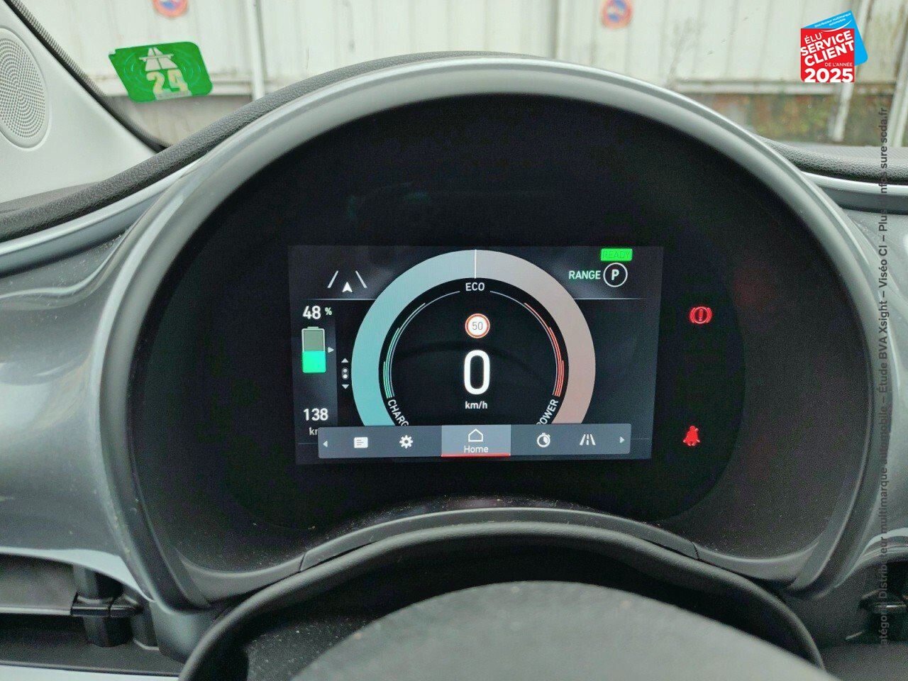 Véhicule d'occasion FIAT 500 E 118CH ICONE GPS RADAR AR chez Hyundai Epernay