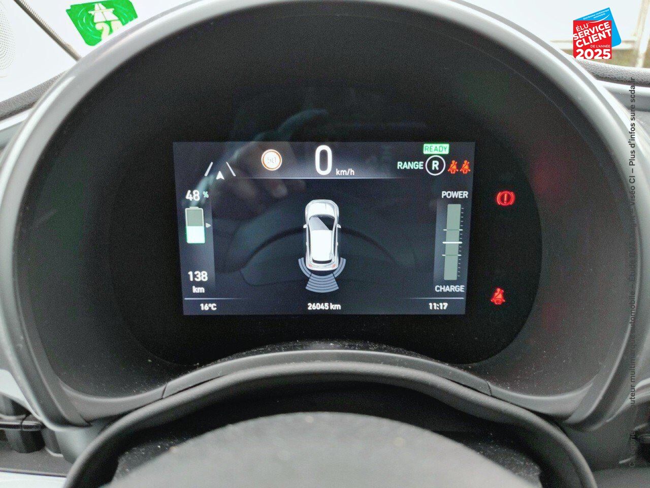 Véhicule d'occasion FIAT 500 E 118CH ICONE GPS RADAR AR chez Hyundai Epernay
