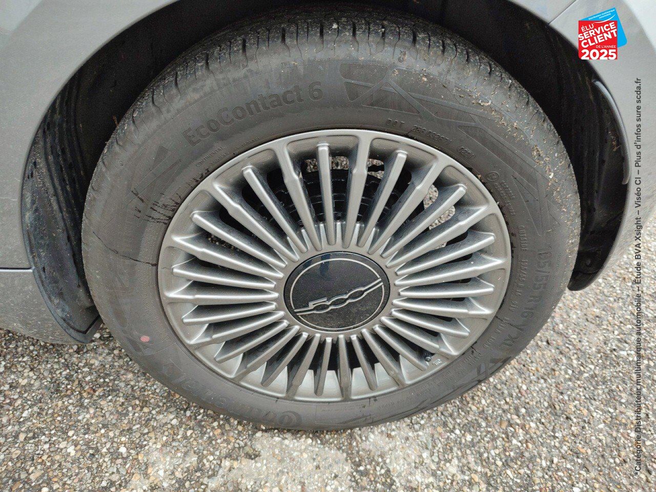Véhicule d'occasion FIAT 500 E 118CH ICONE GPS RADAR AR chez Hyundai Epernay
