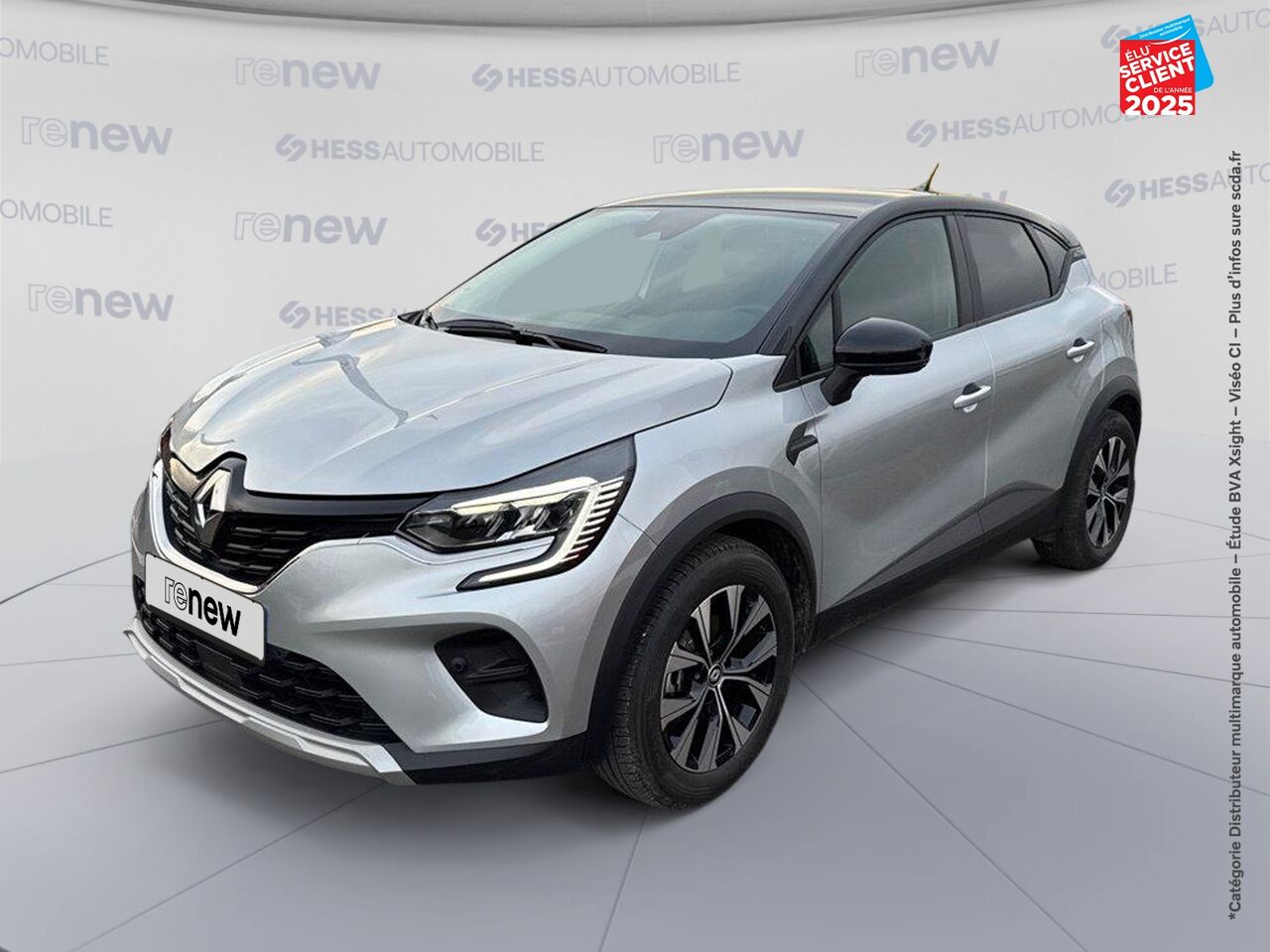 Véhicule d'occasion RENAULT CAPTUR 1.6 E-TECH HYBRIDE 145CH EVOLUTION chez Renault Colmar