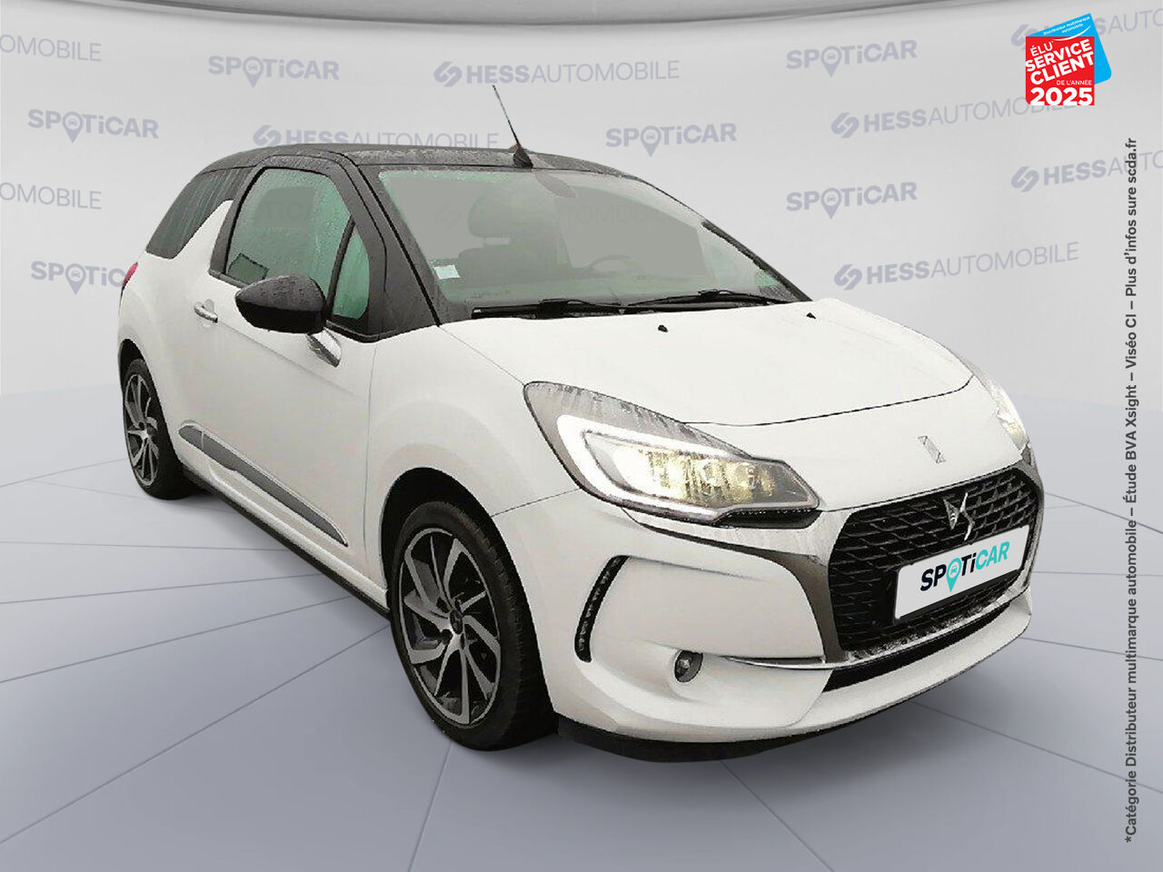 Véhicule d'occasion DS DS 3 CABRIO PURETECH 110CH SO CHIC AUTOMATIQUE chez Renault Colmar