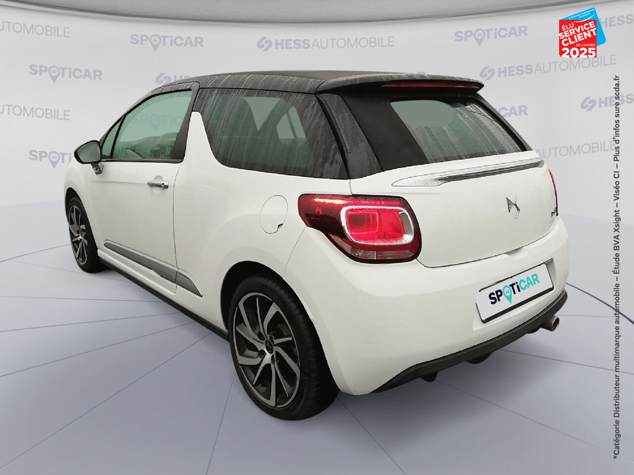 Véhicule d'occasion DS DS 3 CABRIO PURETECH 110CH SO CHIC AUTOMATIQUE chez Renault Colmar