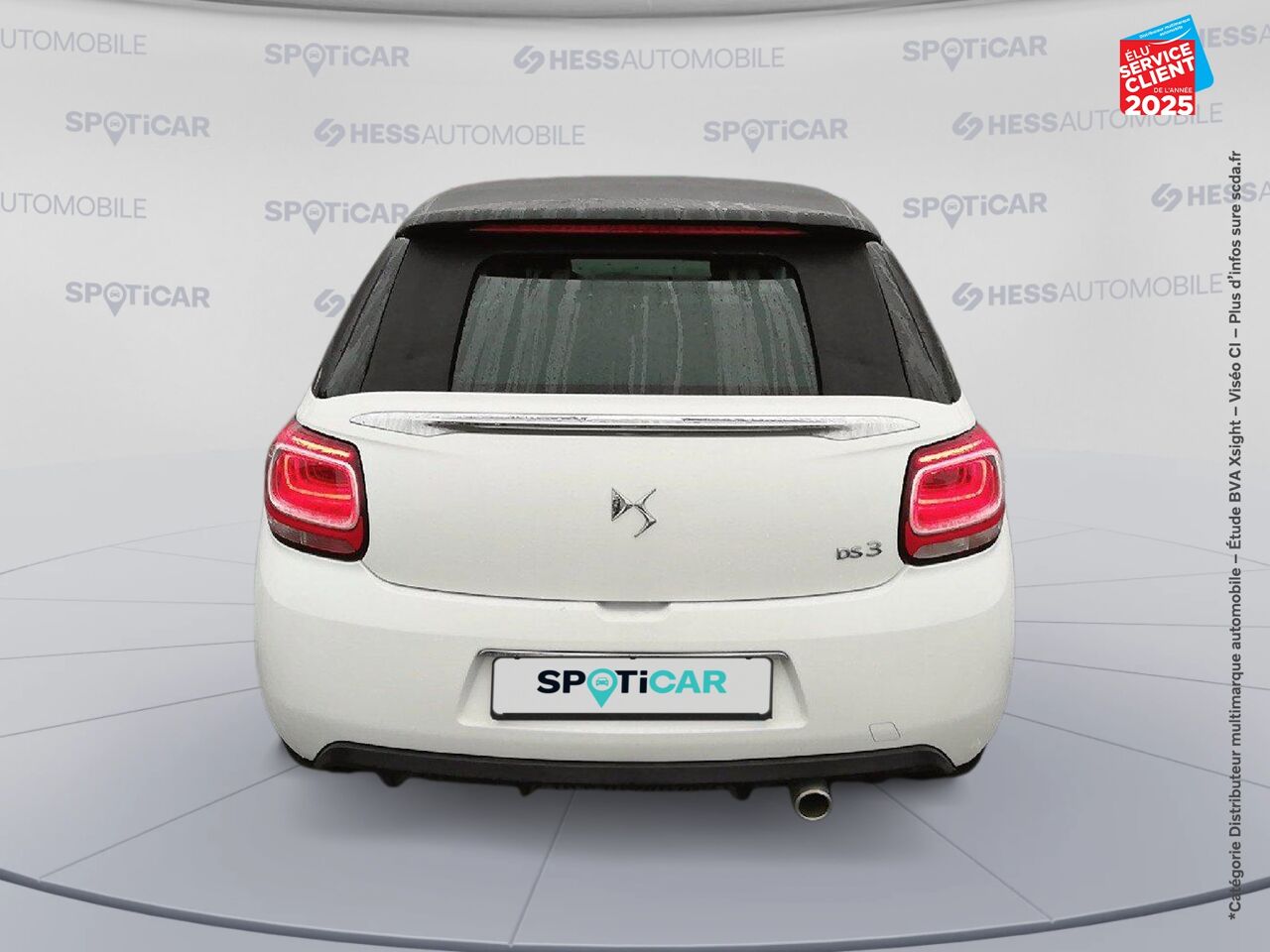 Véhicule d'occasion DS DS 3 CABRIO PURETECH 110CH SO CHIC AUTOMATIQUE chez Renault Colmar