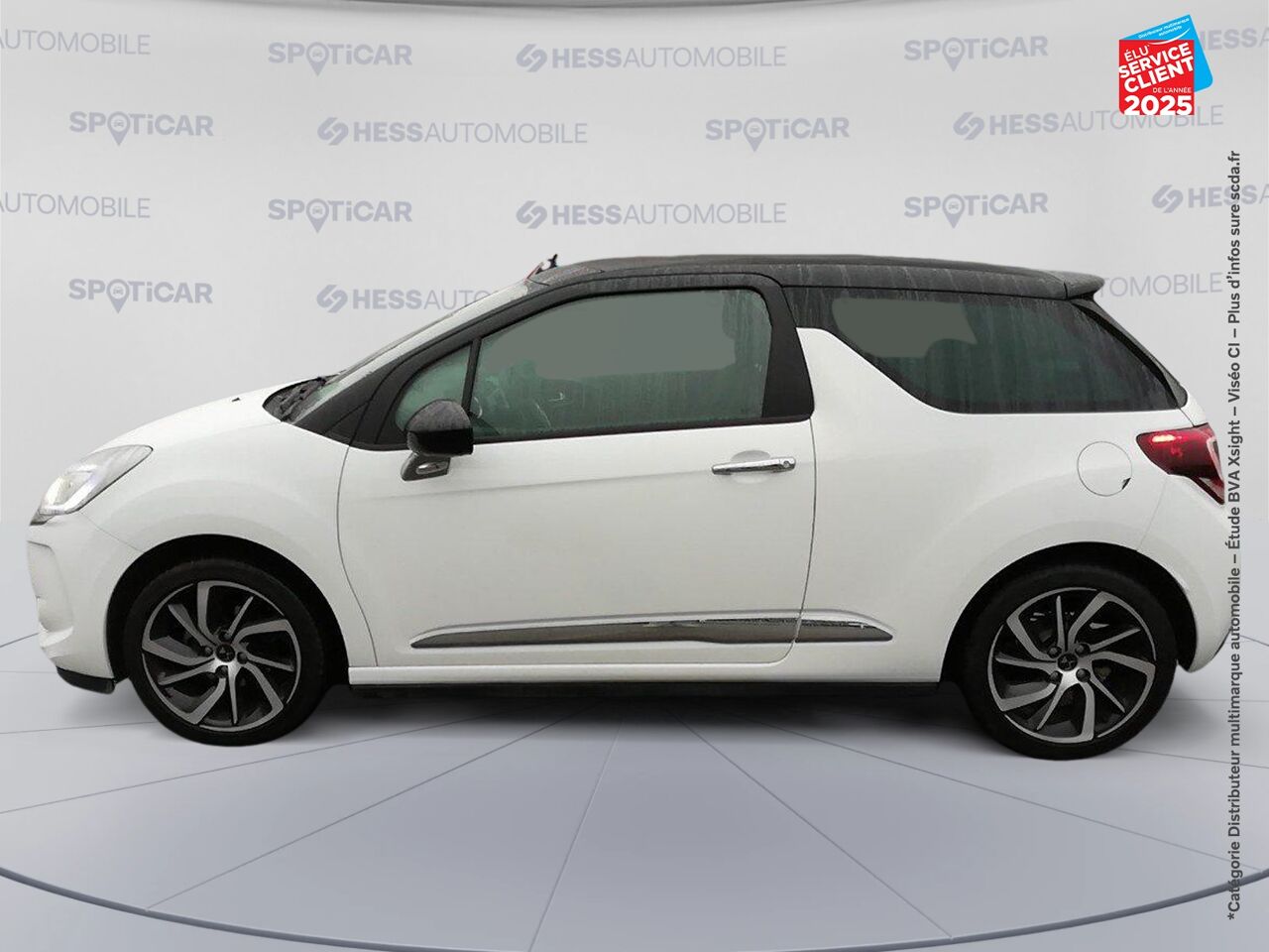Véhicule d'occasion DS DS 3 CABRIO PURETECH 110CH SO CHIC AUTOMATIQUE chez Renault Colmar