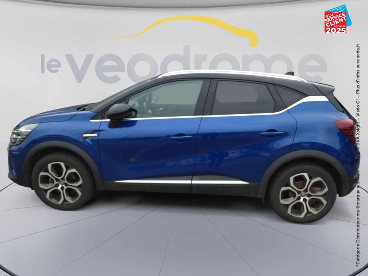 Véhicule d'occasion RENAULT CAPTUR 1.3 TCE 155CH FAP INTENS EDC - 20 chez Toyota Thionville