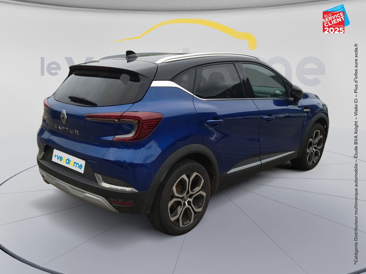 Véhicule d'occasion RENAULT CAPTUR 1.3 TCE 155CH FAP INTENS EDC - 20 chez Toyota Thionville