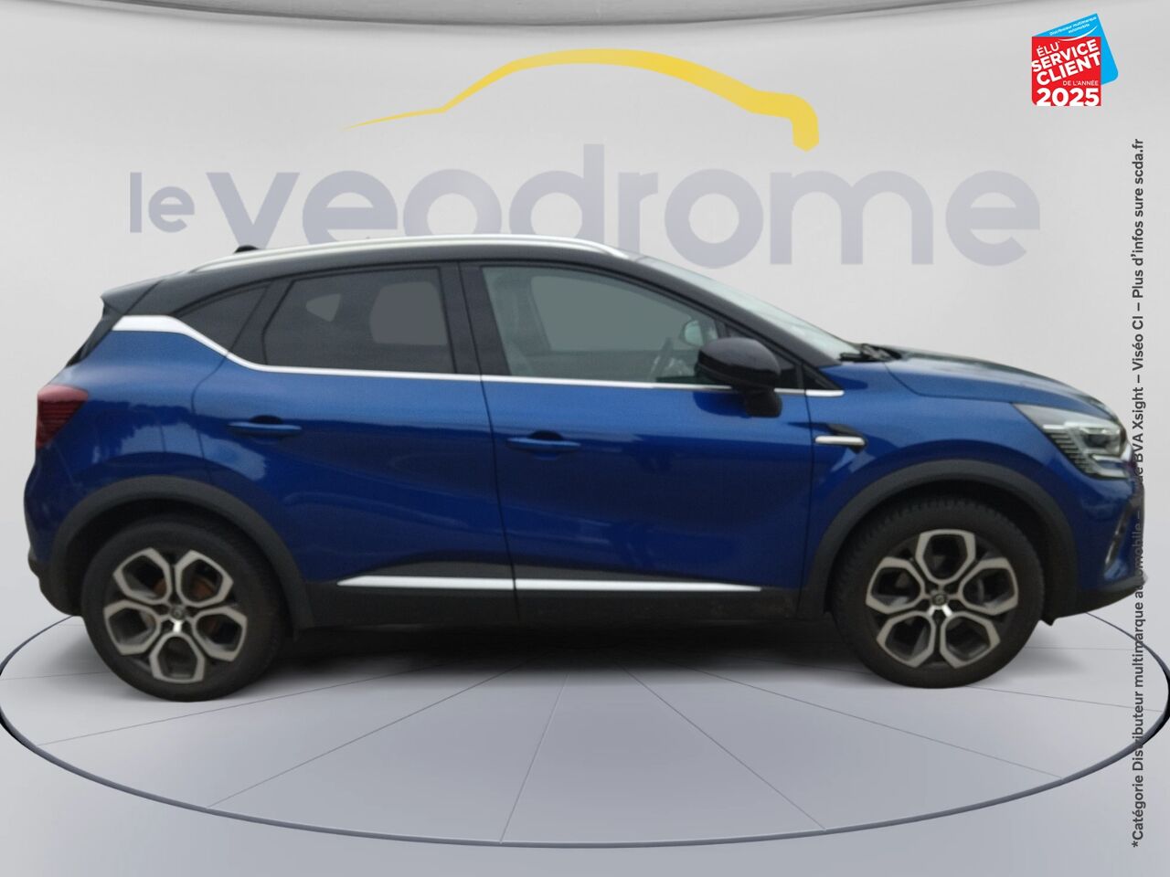 Véhicule d'occasion RENAULT CAPTUR 1.3 TCE 155CH FAP INTENS EDC - 20 chez Toyota Thionville