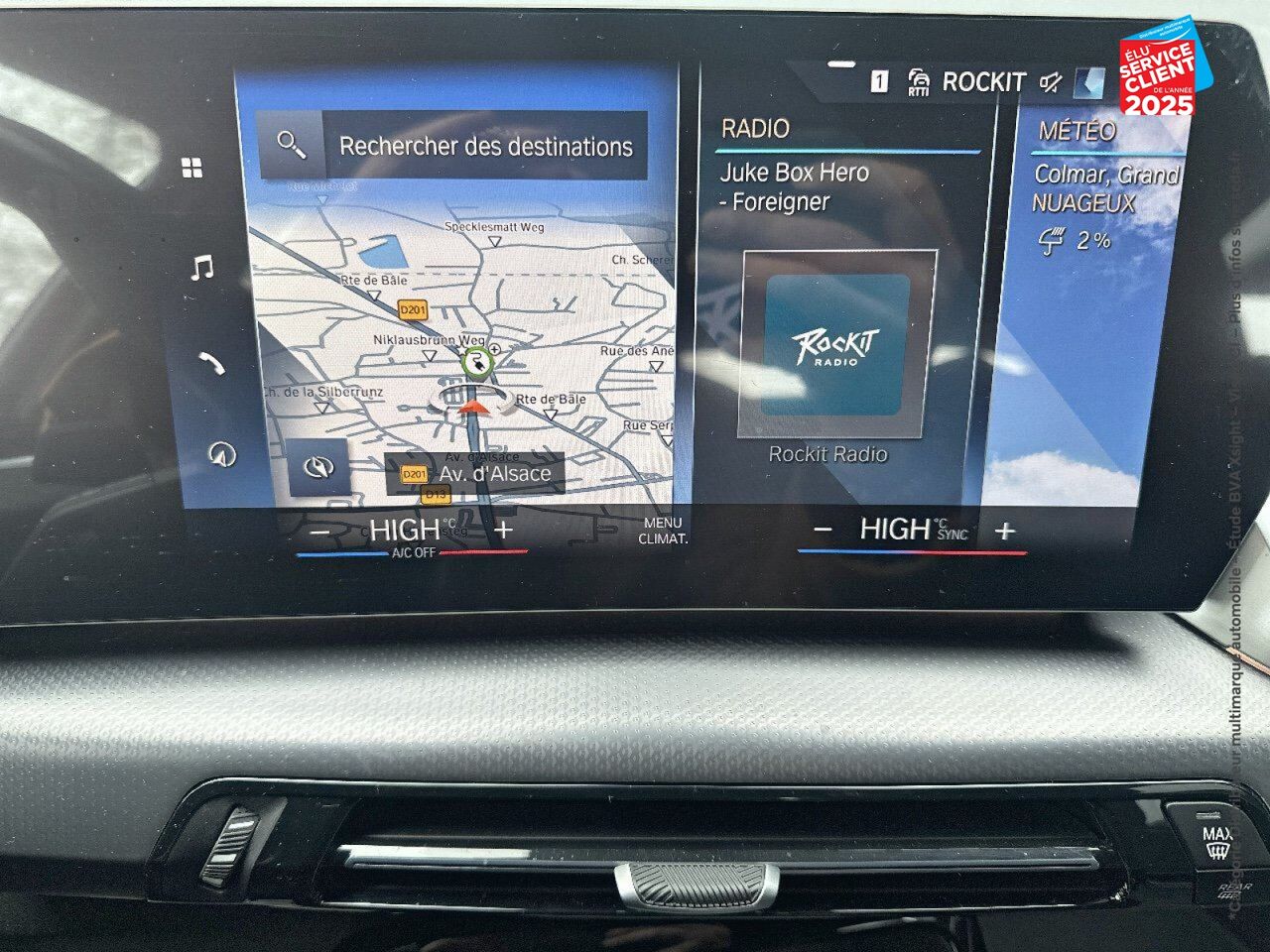 Véhicule d'occasion BMW SERIE 2 ACTIVETOURER 225E 245CH XDRIVE M SPORT DKG7 GPS CAMERA CARPLAY chez Renault Colmar