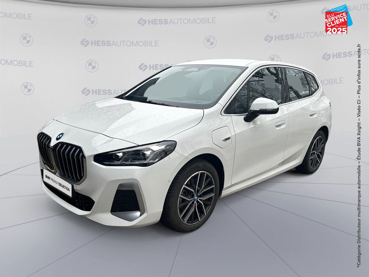 Véhicule d'occasion BMW SERIE 2 ACTIVETOURER 225E 245CH XDRIVE M SPORT DKG7 GPS CAMERA CARPLAY chez Renault Colmar