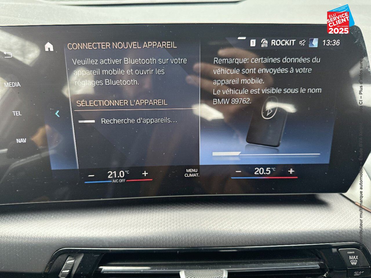 Véhicule d'occasion BMW SERIE 2 ACTIVETOURER 225E 245CH XDRIVE M SPORT DKG7 GPS CAMERA CARPLAY chez Renault Colmar